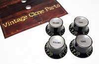 VCP Reflector Knob Bk